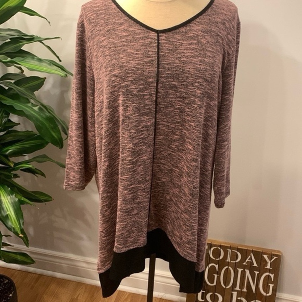 Penningtons Pink And Blue Lightweight Knit